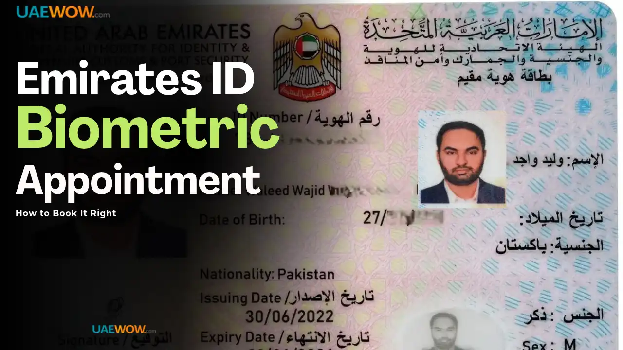Emirates ID Biometric Appointment