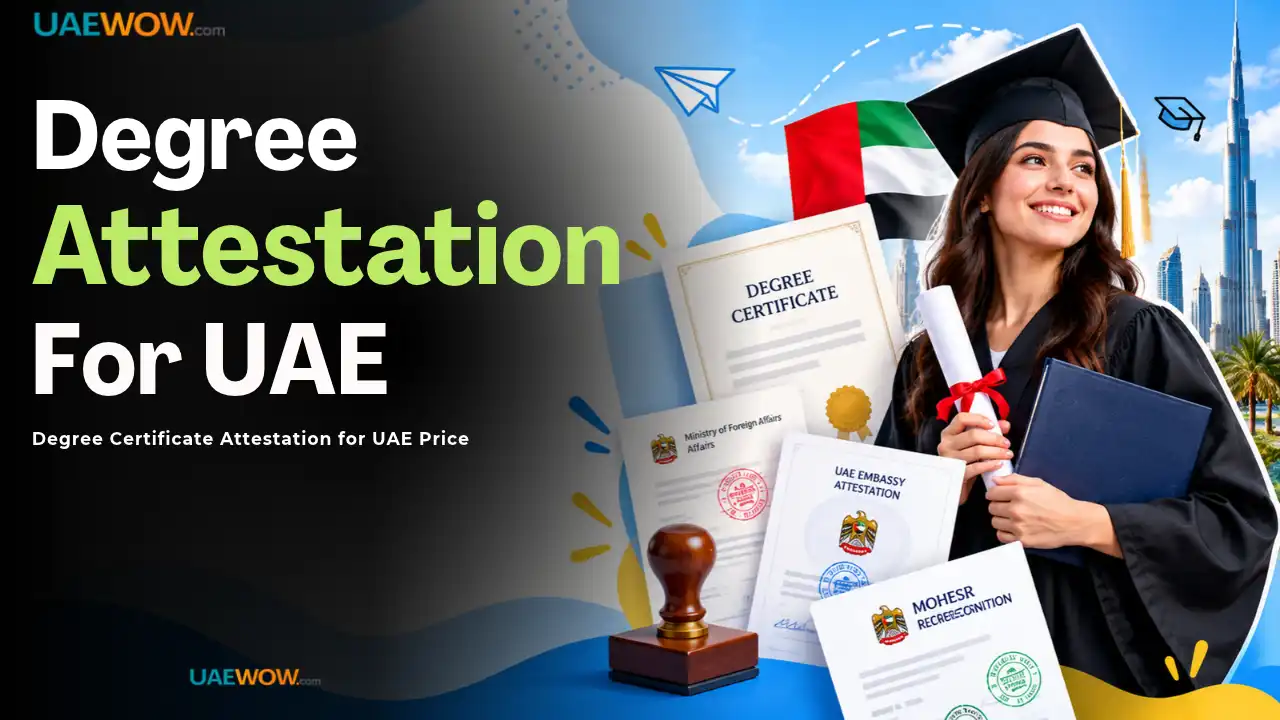 Degree Certificate Attestation for UAE Price in 2026